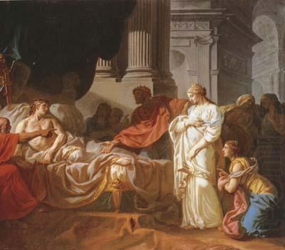 Antiochus and stratonice (mk02), Jacques-Louis David